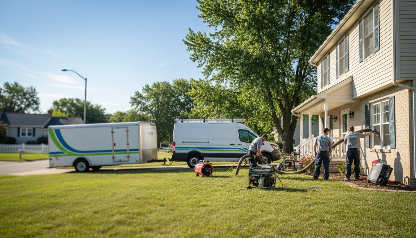 Flooded Basement Restoration And Cleanup With Repair in Otis, MA near me